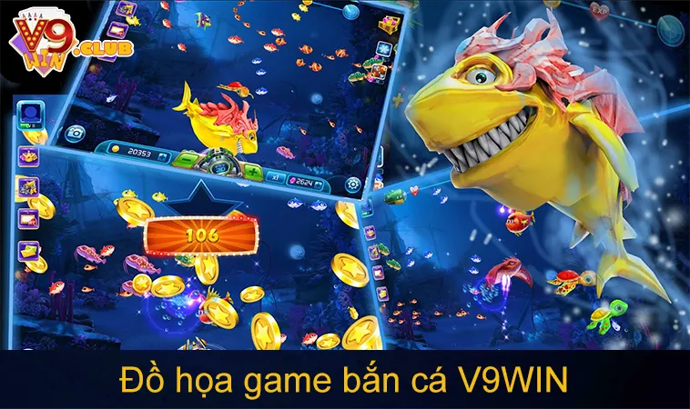 Bắn Cá V9WIN 128 Đồ họa game bắn cá V9WIN