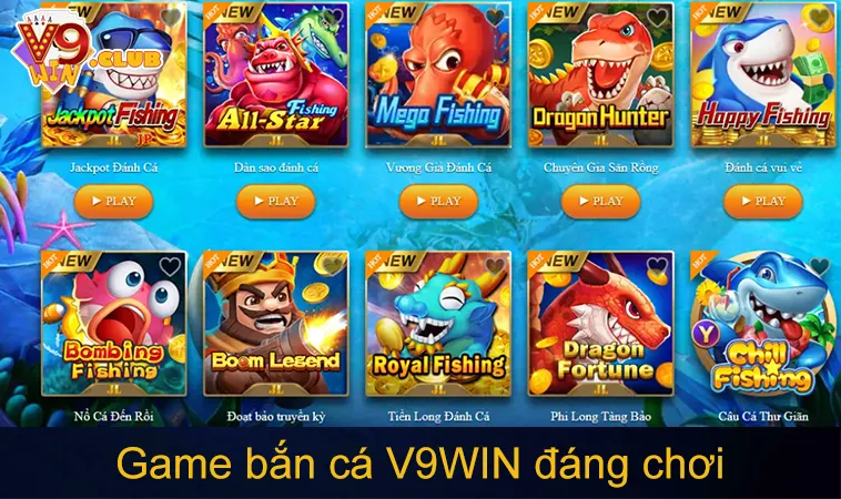 Bắn Cá V9WIN 128 Game bắn cá V9WIN đáng chơi