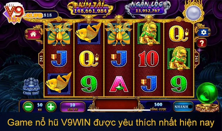 Game nổ hũ V9WIN được yêu thích nhất hiện nay