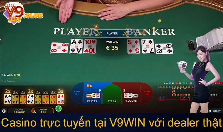V9WIN – Link V9WIN.COM Chính Thức - Cổng Game Số 1 Châu Á 172 Casino trực tuyến tại V9WIN với dealer thật và chất lượng Full HD
