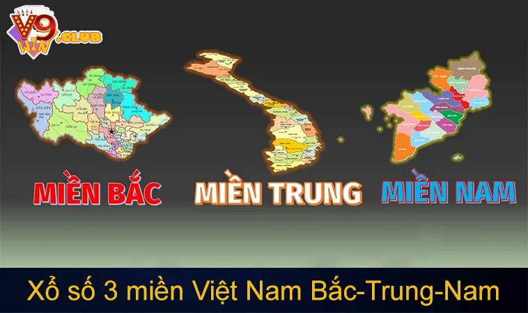 Xổ số 3 miền Việt Nam Bắc-Trung-Nam